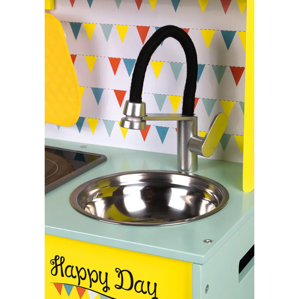 Janod Cuisines, Dinettes & Marchandes*Grande Cuisine Happy Day (bois)