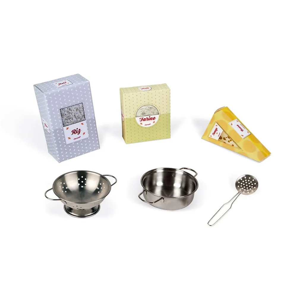 Janod Cuisines, Dinettes & Marchandes*Grande Cuisine Mozaïc en bois