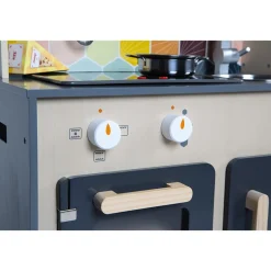 Janod Cuisines, Dinettes & Marchandes*Grande Cuisine Mozaïc en bois