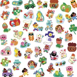 Janod Mosaïques & Gommettes*Grandes Gommettes Printemps x50