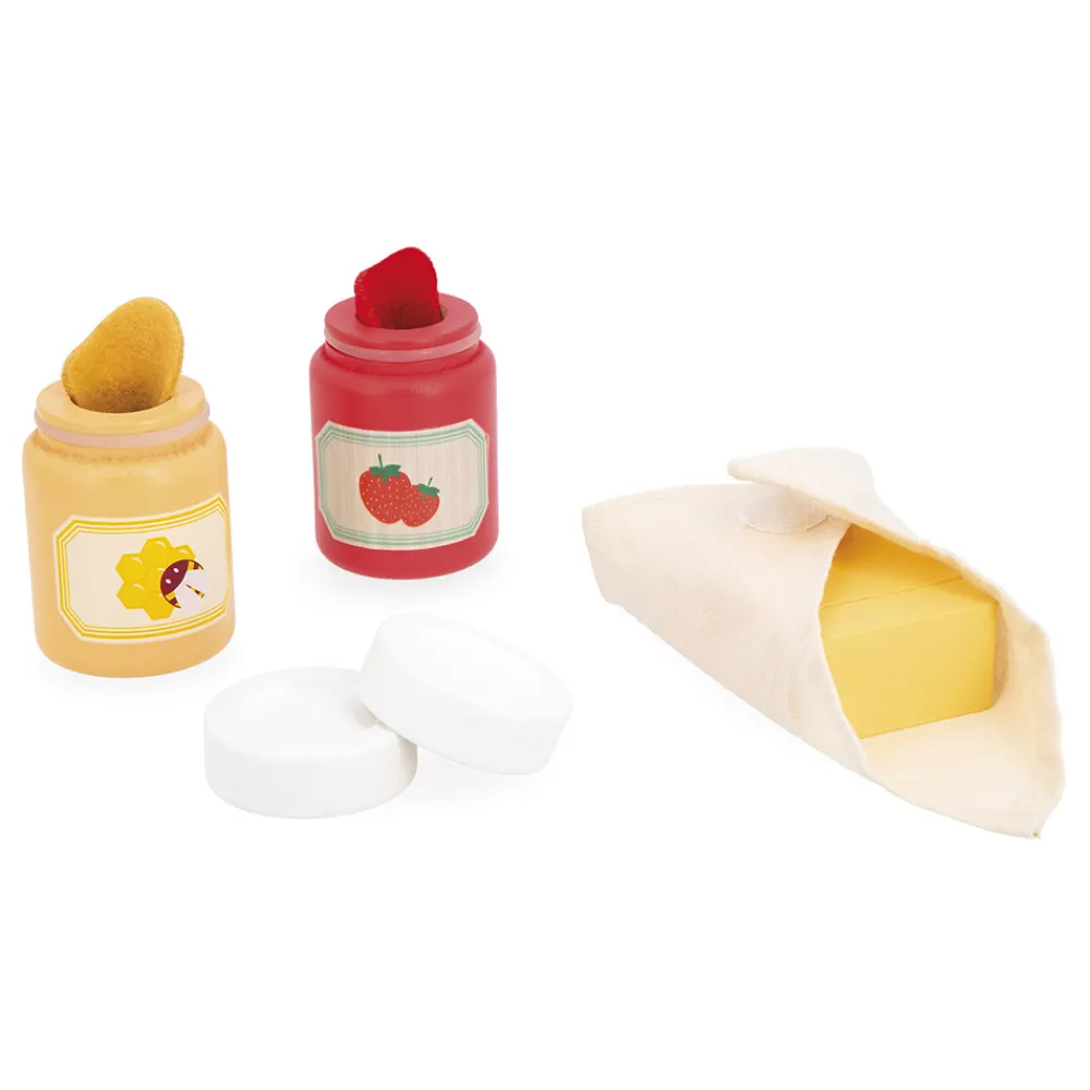 Janod Cuisines, Dinettes & Marchandes*Grille Pain et accessoires Mamie Soleil