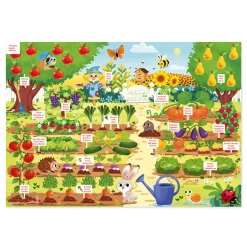 Janod Jeux Éducatifs Magnétiques*Jardin magnétique (bois)