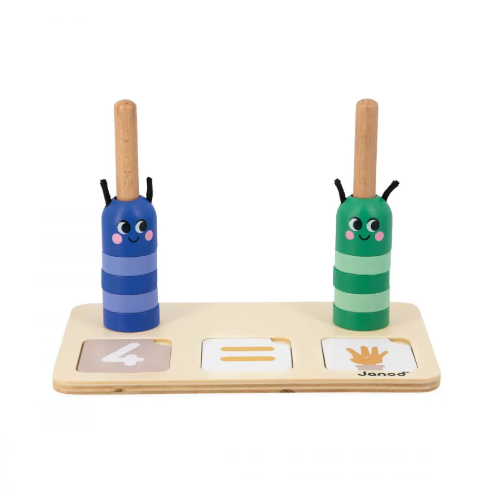 Janod Jeux Éducatifs Maternelle|Jeux Éducatifs Chiffres & Lettres*Jeu Composition et Comparaison des nombres