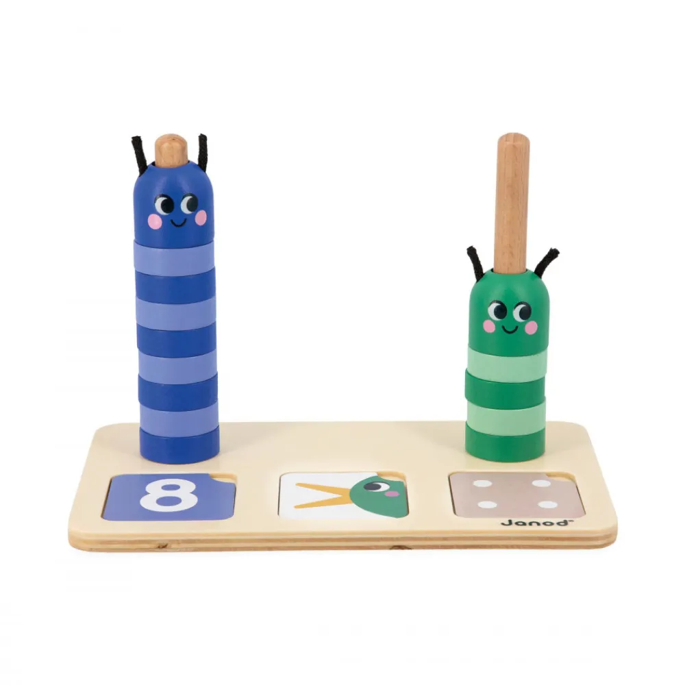 Janod Jeux Éducatifs Maternelle|Jeux Éducatifs Chiffres & Lettres*Jeu Composition et Comparaison des nombres