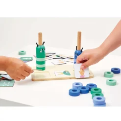 Janod Jeux Éducatifs Maternelle|Jeux Éducatifs Chiffres & Lettres*Jeu Composition et Comparaison des nombres