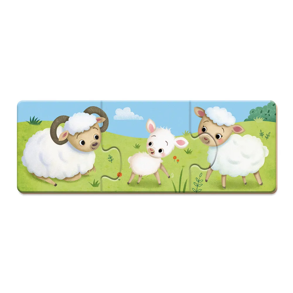 Janod Jeux De Mémoire & D'Associations|Jeux Éducatifs Maternelle*Jeu d'association - puzzle Trionimo 30 pièces