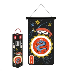 Janod Jeux De Lancer*Jeu de Fléchettes Magnétiques Ninja