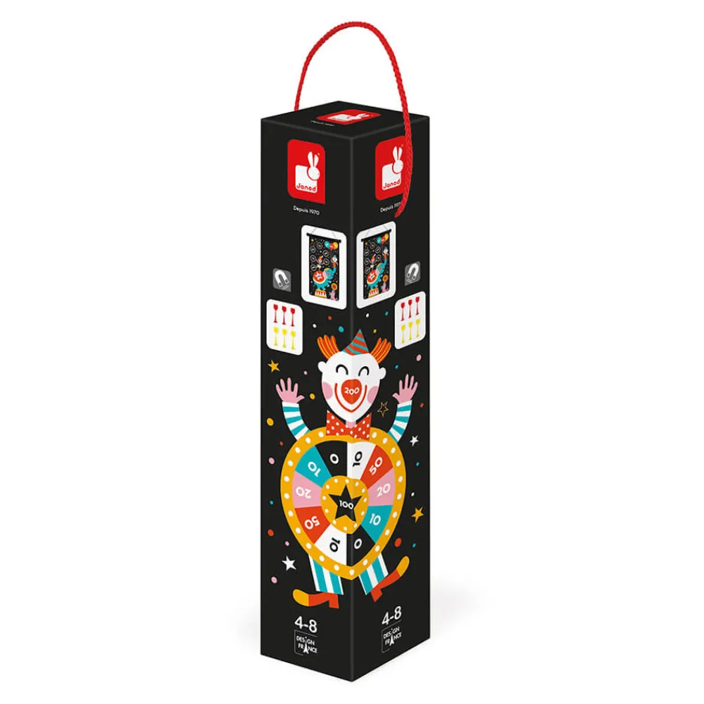 Janod Jeux De Lancer*Jeu de fléchettes magnétiques Cirque