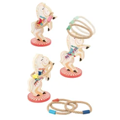 Janod Jeux De Lancer*Jeu de Lancer d'Anneaux Chevaux Applepop
