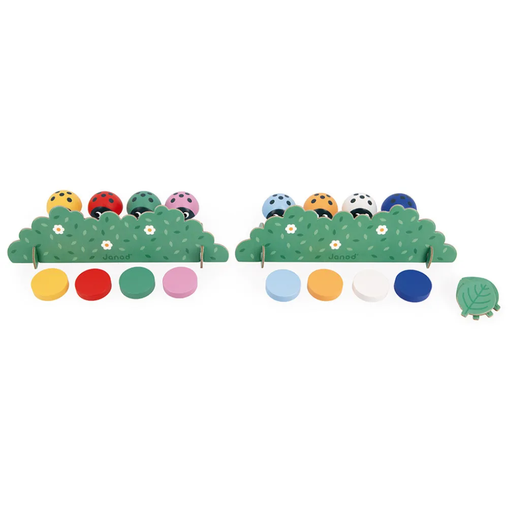 Janod Jeux De Mémoire & D'Associations|Jeux Éducatifs Maternelle*Jeu de Mémoire - Coccinelles