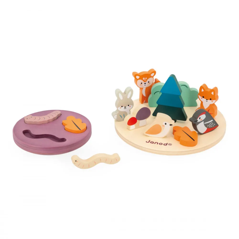 Janod Jeux D'Équilibre|Jeux Éducatifs Maternelle*Jeu d'Equilibre Ecosystème - Partenariat WWF®