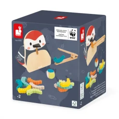 Janod Jeux De Mémoire & D'Associations|Jeux Éducatifs Maternelle*Jeu des Couleurs Pic Pic et des Chenilles - Partenariat WWF®
