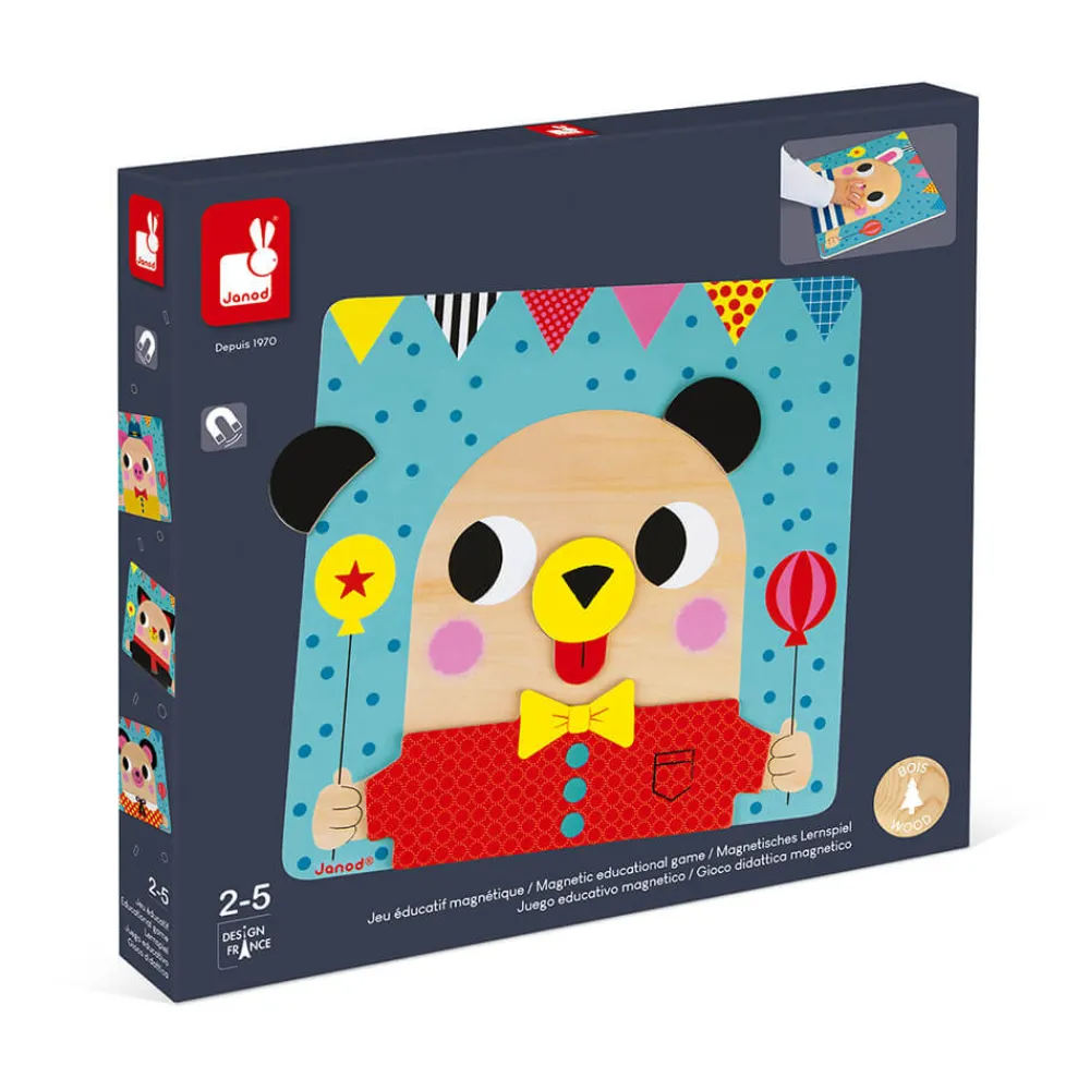 Janod Jeux Éducatifs Maternelle|Jeux Éducatifs Magnétiques*Jeu éducatif magnétique (bois)