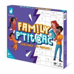 Janod Jeux De Rapidité & De Stratégie|Jeux Éducatifs Primaire*Jeu Family P'tit Bac - Challenge tes Parents