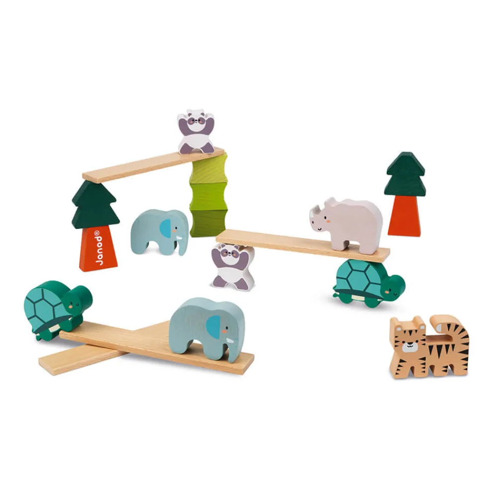 Janod Jeux D'Équilibre*Jeu Les Animaux Equilibristes en bois - Partenariat WWF®