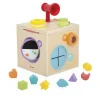 Janod Cubes & Pyramides|Manipulation & Encastrement*Jeu Sensoriel - Boîte Sensorielle