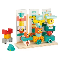 Janod Jeux De Mémoire & D'Associations|Jeux Éducatifs Maternelle*Jeu Totem Tropik