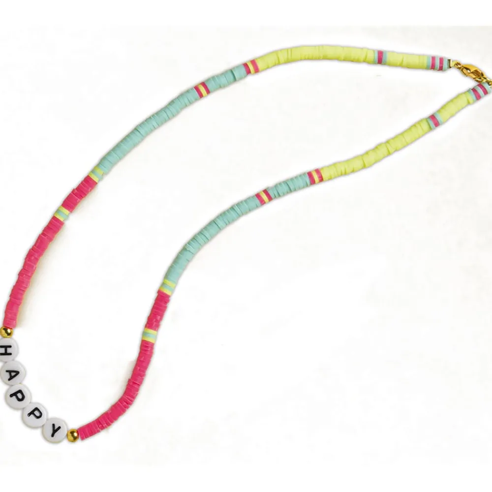Janod Collection "Les Ateliers Bijoux" & Les Perles*Kit Créatif - 4 Bijoux à Messages à Créer
