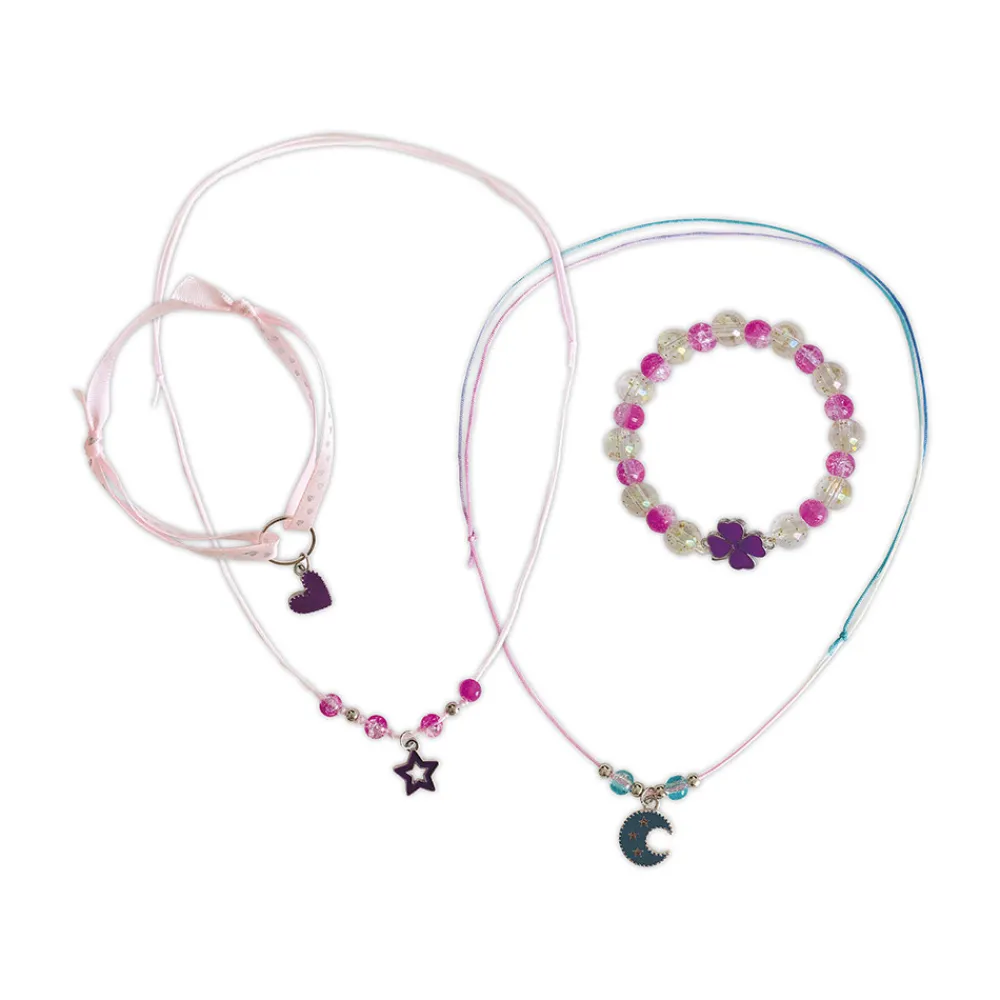 Janod Collection "Les Ateliers Bijoux" & Les Perles*Kit Créatif - 4 Bijoux d'Humeur à Créer