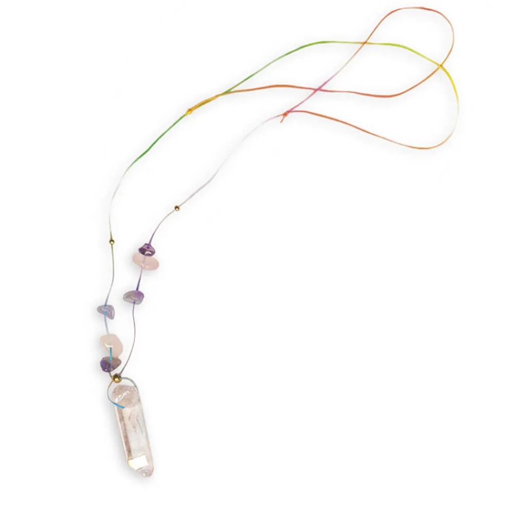 Janod Collection "Les Ateliers Bijoux" & Les Perles*Kit Créatif - 16 Bijoux Pierre Porte-Bonheur à Créer