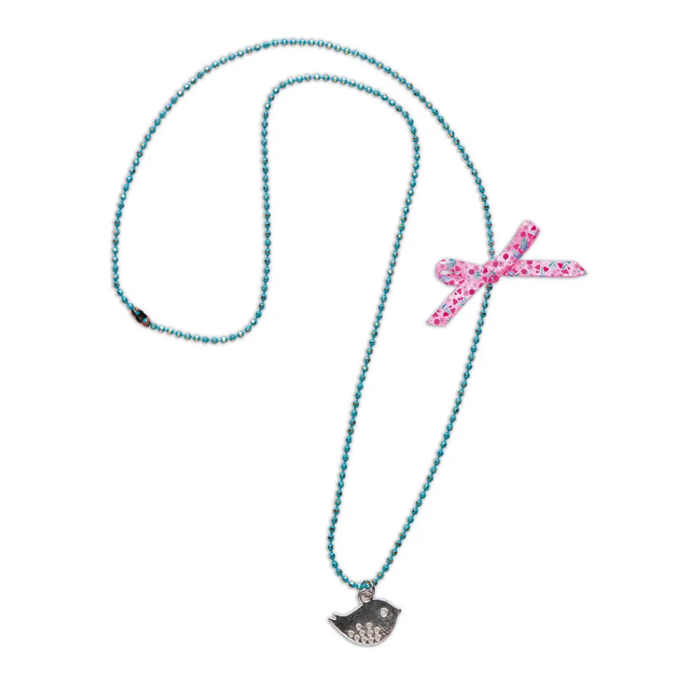 Janod Collection "Les Ateliers Bijoux" & Les Perles*Kit Créatif - 3 Bijoux Rubans à Fleurs à Créer