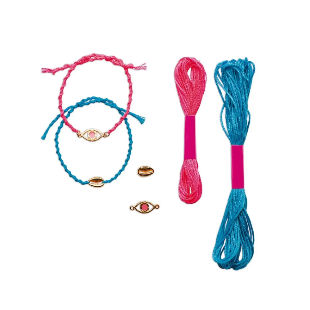 Janod Collection "Les Ateliers Bijoux" & Les Perles*Kit Créatif - 13 Bracelets de l'Amitié à Créer