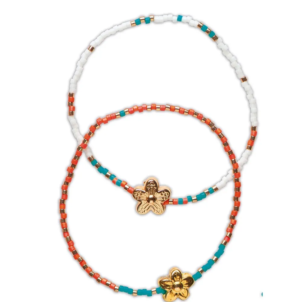 Janod Collection "Les Ateliers Bijoux" & Les Perles*Kit Créatif - 13 Bracelets de l'Amitié à Créer