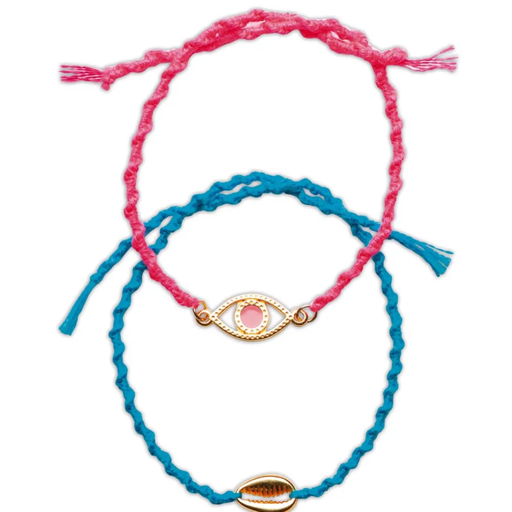 Janod Collection "Les Ateliers Bijoux" & Les Perles*Kit Créatif - 13 Bracelets de l'Amitié à Créer