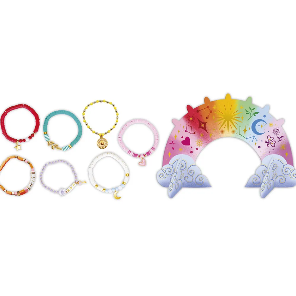 Janod Collection "Les Ateliers Bijoux" & Les Perles*Kit Créatif - 7 Bracelets pour la Semaine à Créer