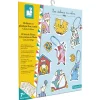 Janod Créations 3D|Collection "Les Ateliers Du Calme"*Kit Créatif - 10 Décos en Plastique Fou Chats et Chiens à Créer