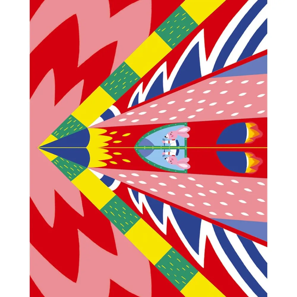 Janod Créations 3D|Tampons & Papeterie*Kit Créatif - Avions en Papier