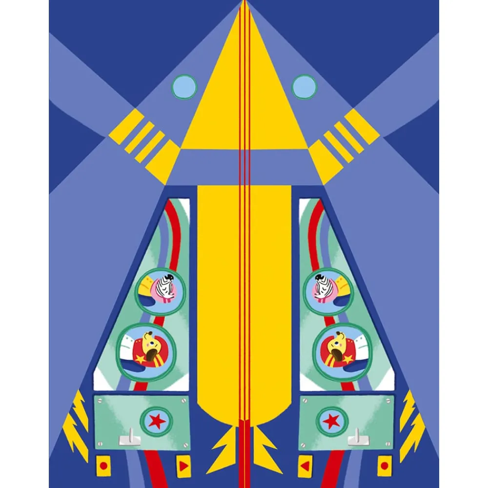 Janod Créations 3D|Tampons & Papeterie*Kit Créatif - Avions en Papier