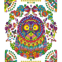 Janod Créations 3D|Peinture Par Numéro & Coloriage*Kit Créatif - Coffret Multi-Activités 17 Réalisations Animaux