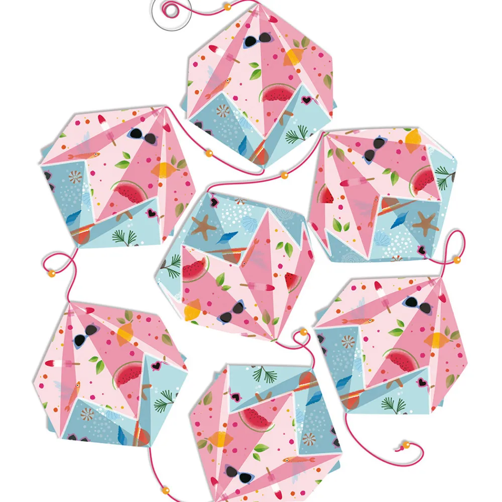 Janod Créations 3D|Collection "Les Ateliers Du Calme"*Kit Créatif - Origami Jolies Décos