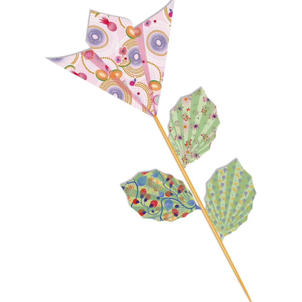 Janod Créations 3D|Collection "Les Ateliers Du Calme"*Kit Créatif - Origami Jolies Décos