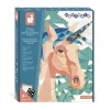 Janod Peinture Par Numéro & Coloriage*Kit Créatif - Peinture par Numéro Créatures Fantastiques