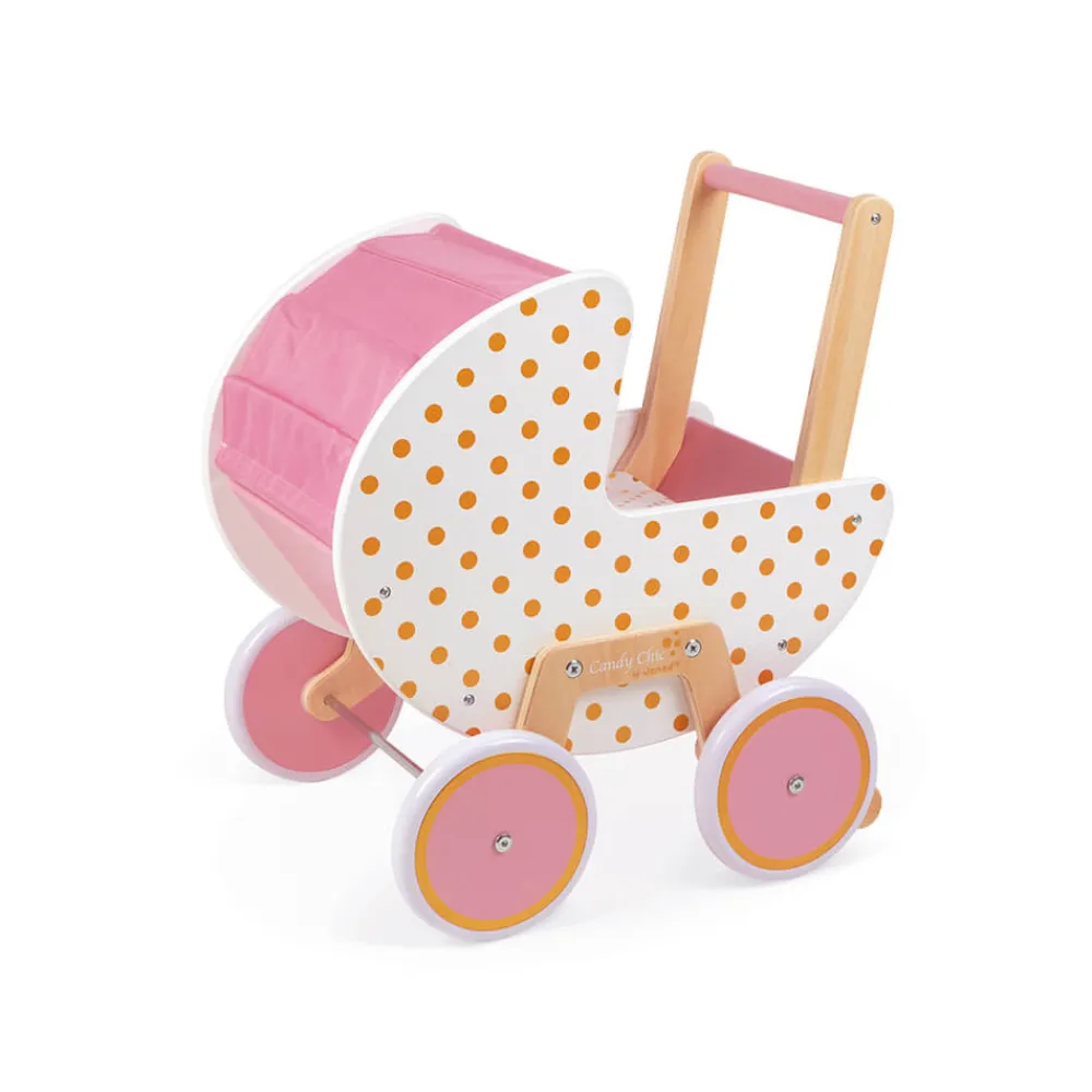 Janod Accessoires Poupons, Poupées & Ménage*Landau Candy Chic