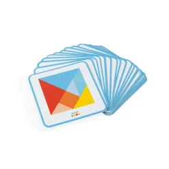 Janod Jeux Éducatifs Maternelle|Formes & Couleurs*Le Tangram - Essentiel (bois)