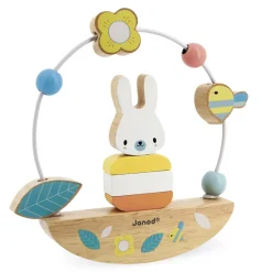 Janod Formes & Couleurs|Bouliers, Loopings & Panneaux D'Activités*Looping Basculo Lapin Pure