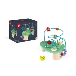 Janod Bouliers, Loopings & Panneaux D'Activités|Manipulation & Encastrement*Looping chenille & cie (bois)