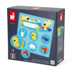 Janod Jeux De Mémoire & D'Associations|Jeux Éducatifs Maternelle*Loto de la Maison