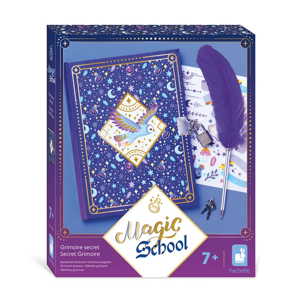 Janod Tampons & Papeterie*Magic School - Grimoire Secret