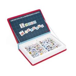 Janod Jeux Éducatifs Chiffres & Lettres|Jeux Éducatifs Magnétiques*Magnéti'book alphabet espagnol, 144 magnets
