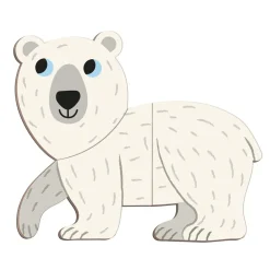 Janod Jeux Éducatifs Maternelle|Jeux Éducatifs Magnétiques*Magnéti'book Animaux Polaires