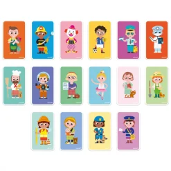 Janod Jeux Éducatifs Maternelle|Jeux Éducatifs Magnétiques*Magnéti'book Métiers