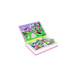 Janod Jeux Éducatifs Magnétiques*Magnéti'book princesses, 55 magnets