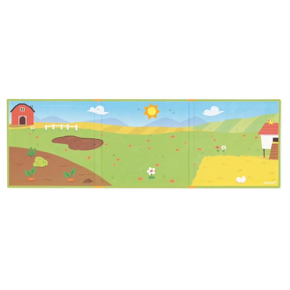Janod Jeux Éducatifs Magnétiques|Jeux Éducatifs Maternelle*Magnéti'stories la Ferme
