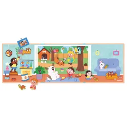 Janod Jeux Éducatifs Maternelle|Jeux Éducatifs Magnétiques*Magnéti'stories les Animaux Domestiques