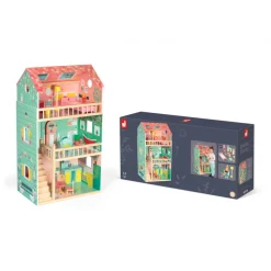 Janod Maison De Poupées|Accessoires Poupons, Poupées & Ménage*Maison de poupées Happy Day (bois)