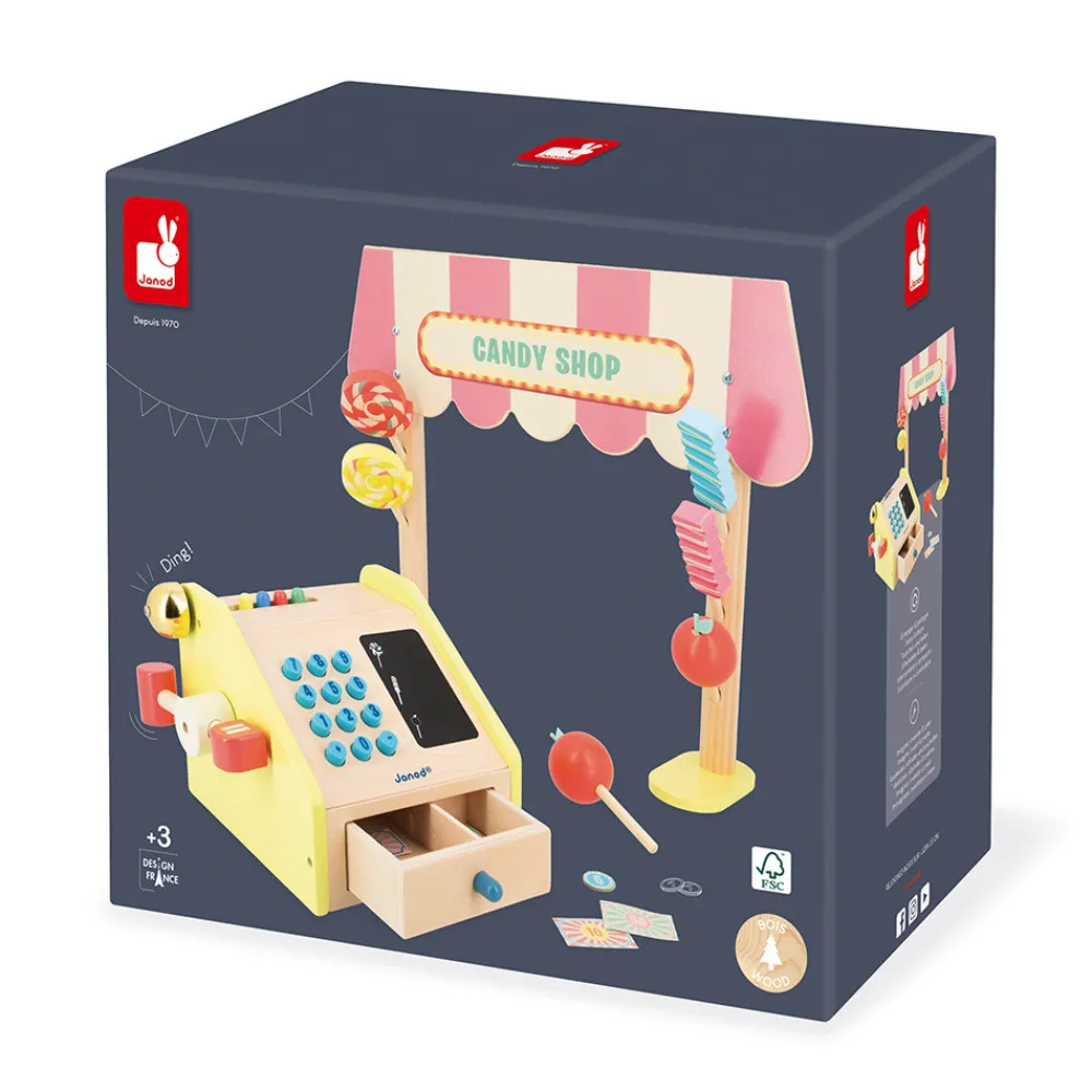 Janod Cuisines, Dinettes & Marchandes*Marchande Applepop